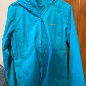 Columbia Teal Mesh-Lined Jacket